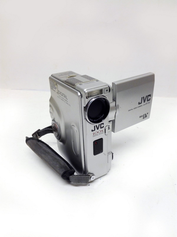 camara minidv jvc gr-dvx4 +accesorios func. 12x4.5x8.5 1u